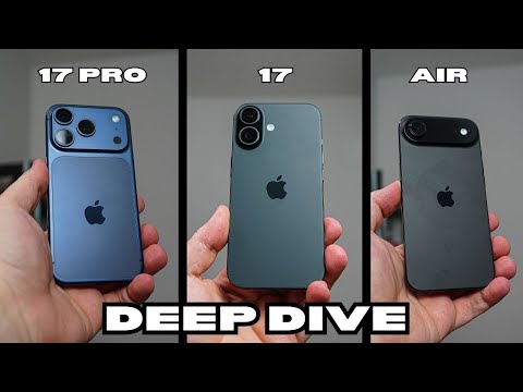 I Used The iPhone 17, 17 Pro & Air. Here Are My HONEST THOUGHTS.