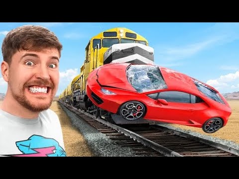 Stop this train and win a Lamborgni and 100k $ @MrBeast