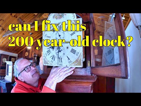Repairing an American Relic - Seth Thomas Wooden Works Tall Case Clock