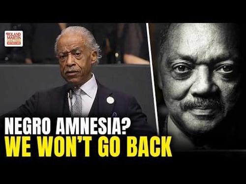 “The Problem Is Not Trump. The Problem Is Us.” Rev. Sharpton's Blunt Warning At Jackson Tribute