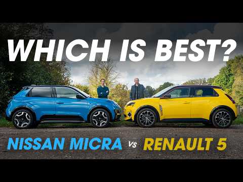 NEW Nissan Micra vs Renault 5 review – what's the BEST small electric car? | What Car?