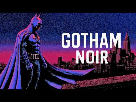 Gotham Noir: A Batman Bedtime Story | Relaxing ASMR & Soothing Ambience for Sleep