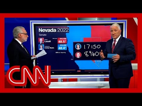 'A dramatic shift': John King breaks down latest Nevada Senate numbers