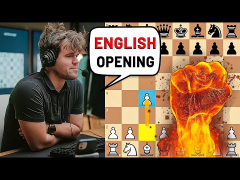 Magnus Carlsen Crushes the IM With a Deadly English Opening!