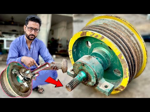 Thresher Pulley Thread Repair | Save Money with This Simple Fix! Complete Tutorial for Beginners
