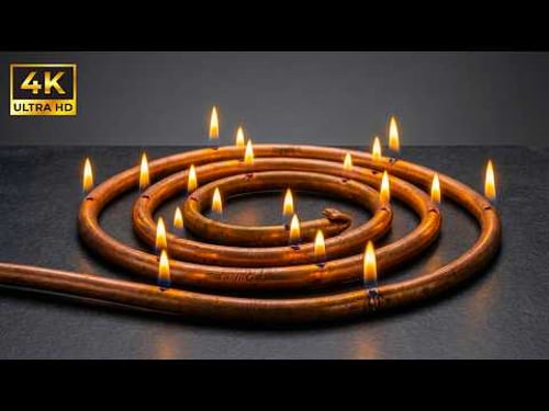 No Gas, No Wood 🔥This Copper Pipe Secret Heats for FREE All Winter