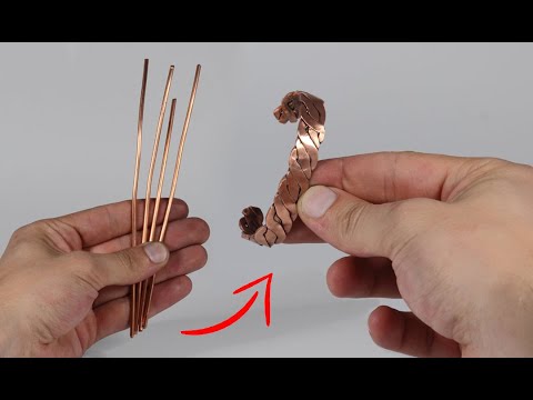 Copper Wire Bracelet With 4 Wires