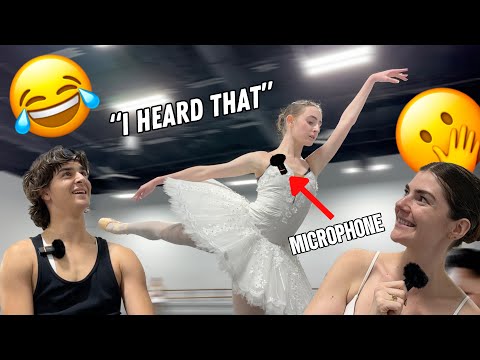 I PUT MICROPHONES ON BALLET DANCERS 🤣🩰