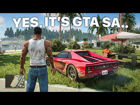 I Remastered GTA San Andreas with GTA 5 Mods..