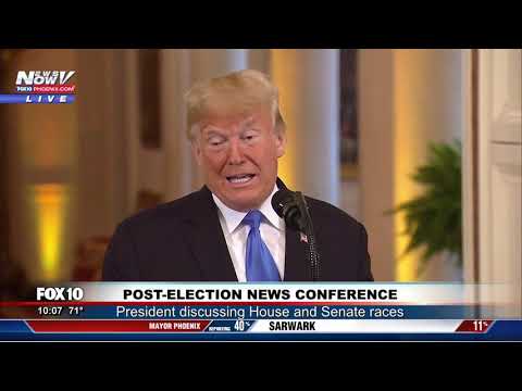Trump takes on media: Full News Conference 11/7/18