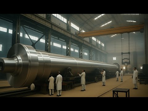 Brilliant Skills & Amazing Technique — How They Made a 15-Ton Ship Shaft