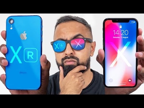 iPhone XR vs iPhone X