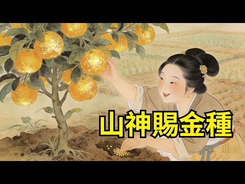 地主强占寡妇田,逼她卖儿葬夫!寡妇向山神乞求99日,谁知山神显灵,赠她一粒黄金种,种下后结果黄金果【故事便利店】#民間故事#傳統故事#故事頻道#聽書#睡前故事#情感