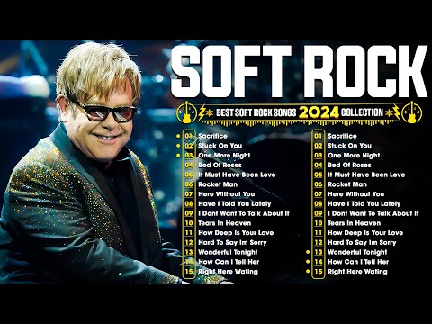 Elton John, Lionel Richie, Bee Gees, Phil Collins, Foreigner 📀 Best Soft Rock Love Songs 70s 80s 90s