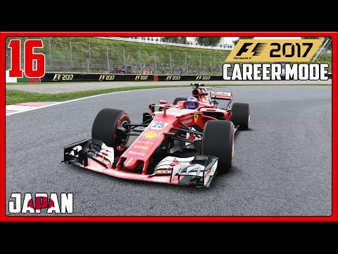 F1 2017 Career Mode Part 16: Japanese Grand Prix (Figure Eight Circuit!)