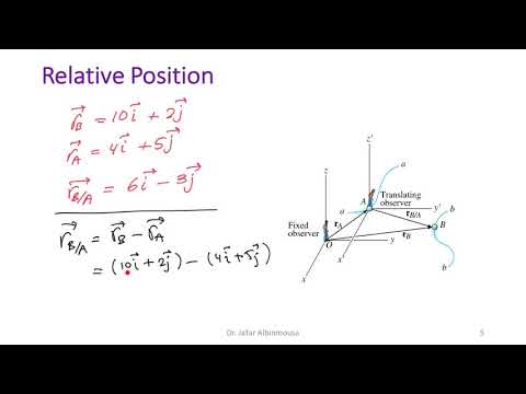 Topic 12 Relative Motion Analysis of Two Particles Using Translating Axes