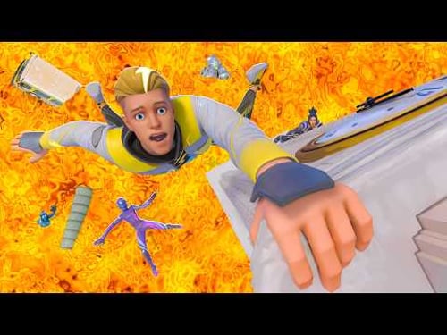 Fortnite But You CANT Touch The GROUND!