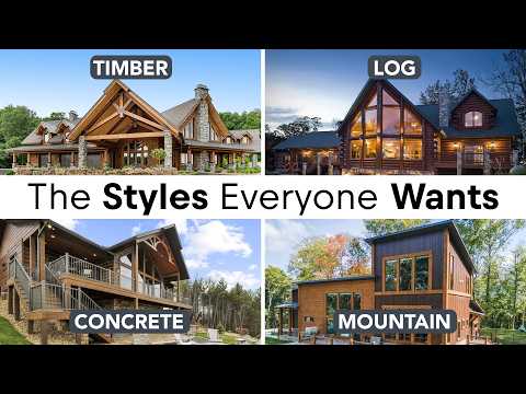 The Most Popular Log & Timber Home Styles Right Now