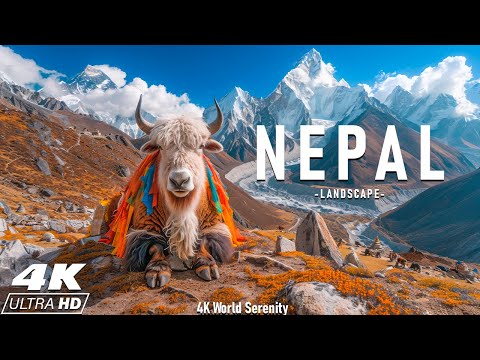 Nepal in 4K - Discover The Wonders Of The Himalayas With Calming Music
