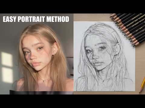 Master the Loomis Method for REALISTIC Portraits in Minutes