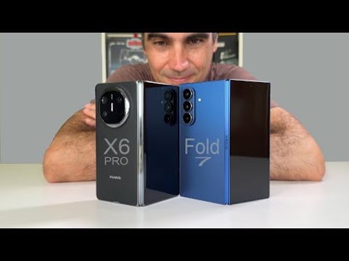Samsung Galaxy Z Fold 7 vs Huawei Mate X6 | ¿Cuál es mejor teléfono plegable?