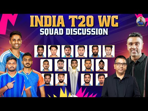 India’s T20 WC Squad Reaction | Ashwin & Vimalwa