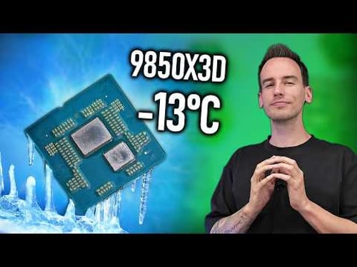 Does Freezing Help Delidding? 9850X3D Delid & Overclocking Test