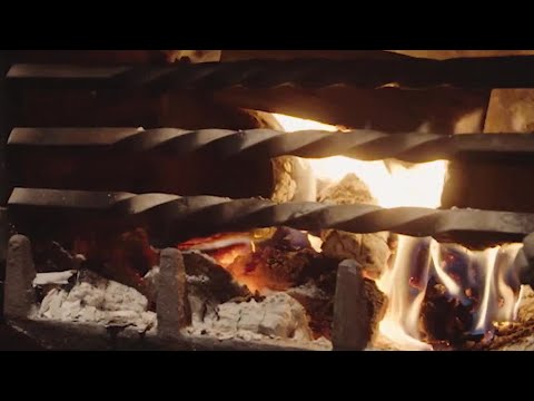 An Open Fire at Christmas