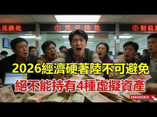 2026 全球經濟「硬著陸」已不可避免!盤點亂世中「絕對不能持有」的 4 種虛擬資產,還在裡面的人將淪為新貧民!#全球經濟 #虛擬貨幣 #投資風險 #避險资产 #新貧民
