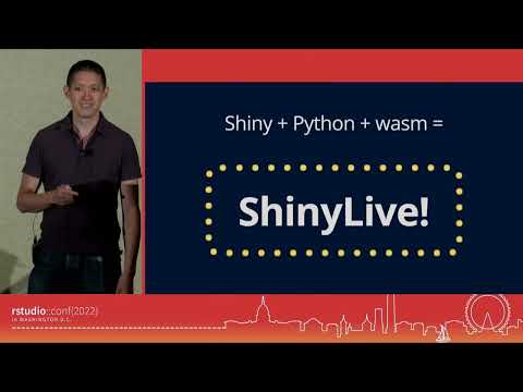 Winston Chang | Running Shiny without a server | RStudio (2022)
