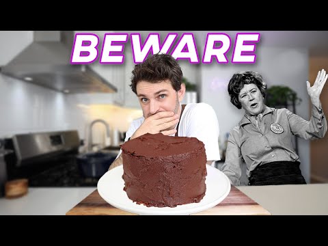 This Julia Child Chocolate Cake is Dangerous