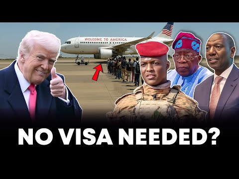 SHOCKING! This 10 African Countries MAY Enter the USA Visa-Free in 2025!