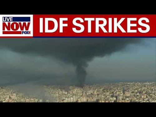 Israeli airstrikes targeting Hezbollah hit Beirut, IDF says