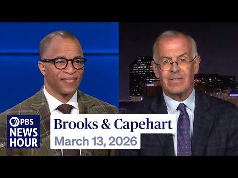 Brooks and Capehart on Trump's mixed signals on the Iran war