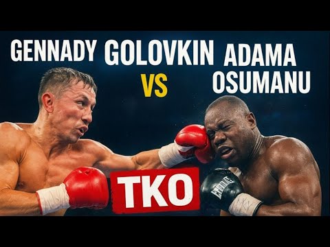Gennady Golovkin vs Adama Osumanu – Brutal TKO! | Shocking Boxing Fight Highlights HD