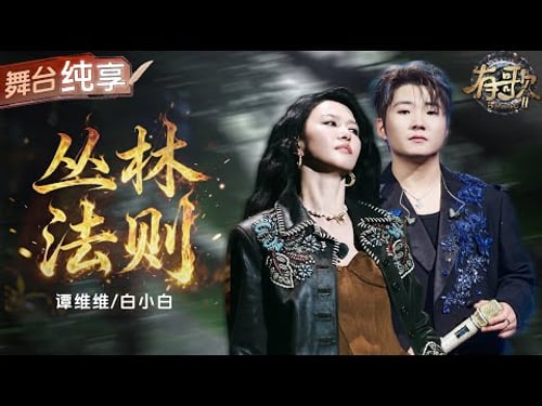 【纯享版】舞台爆发力绝了!谭维维白小白默契合唱《丛林法则》 俩人用声音重塑魂魄 把舞台情绪一步步推向高点!#有歌2 EP5 20260130