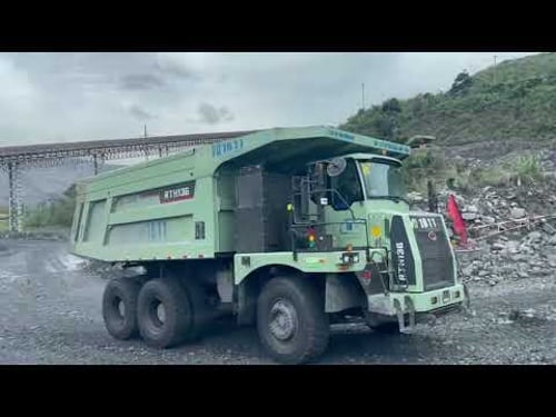Extreme Mining Dump Trucks Working Hard – Heavy Machinery Power at the Mine #2