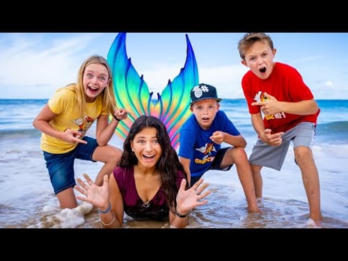 A Lost Mermaid! We Found A Magic Mermaid! Kids Fun TV