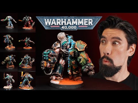 When Dark Angels Became Alpha Legion | Warhammer 40k Conversions by @CerxiS