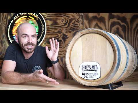 Preparing an Oak Barrel and Aging Spirits