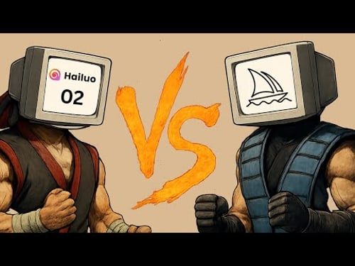 Midjourney Video vs Hailuo 02 - AI Video Battle