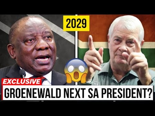 Why South Africans are Supporting Groenewald? BLACK SA VOTES VF+? Shocking SA POLITICAL SHIFT