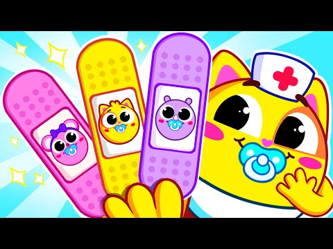 Me Dê um Curativo para Crianças | Canções em Família por Toddler Zoo para Crianças