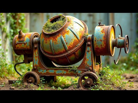 Unbelievable Restoration of an Abandoned Cement Mixer –You Won’t Believe the End–Restorations Skills