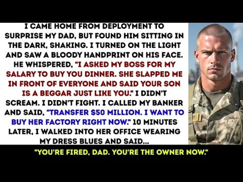Factory Boss Slapped My Dad For Asking Salary—Her Billionaire Army Son Bought Factory Same Day