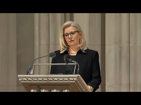 WATCH FULL: Liz Cheney speaks at father and former Vice President Dick Cheney's funeral