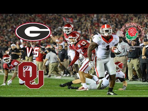 #3 Georgia Highlights Vs. #2 Oklahoma | Rose Bowl 2018