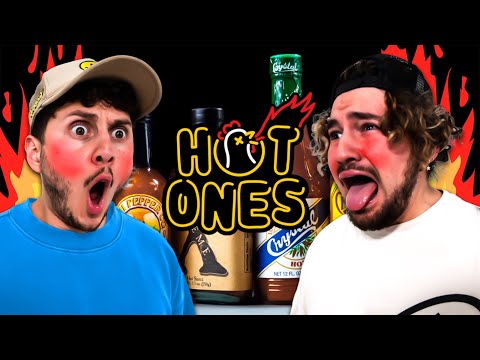 5 Guys Vs Hot Ones Challenge
