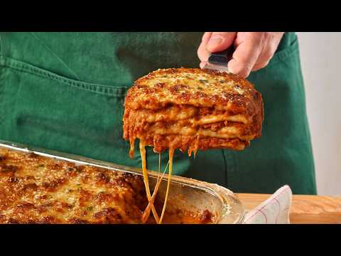 Classic Lasagna With Meat Sauce