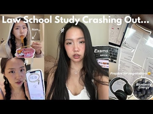 🖇️Study Vlogs eps 004 ₍^. .^₎⟆ 2am study grinding⌛️Productive weeks ୨ৎ law exams